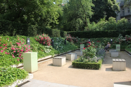 The garden of the Bach-Museum