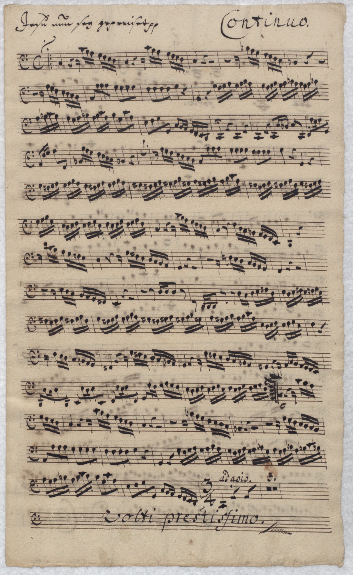 BWV 41, nach 1750 (Penzel)