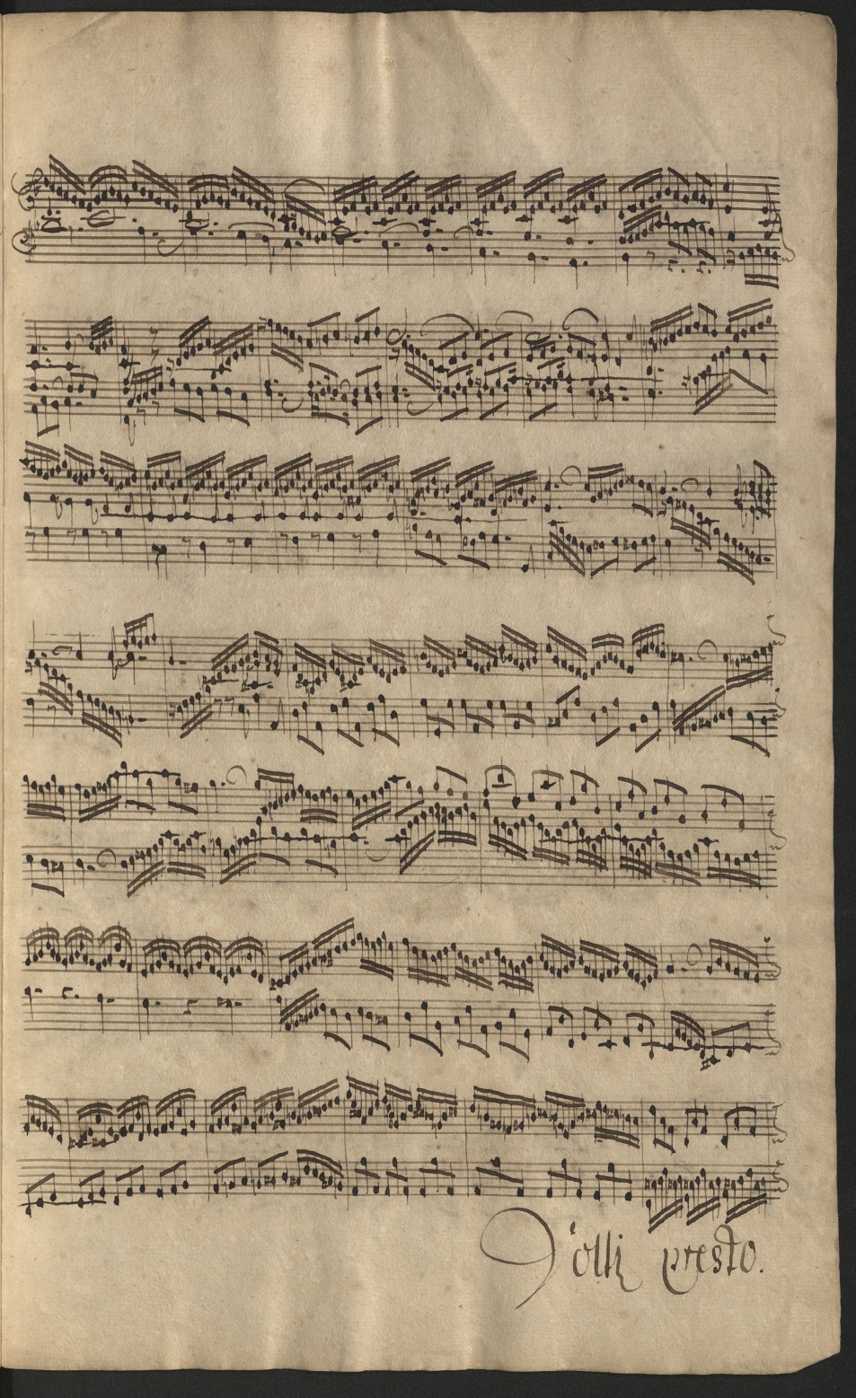Engl. Suiten BWV 811 Prélude