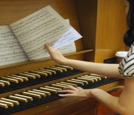  Impression vom Bach-Wettbewerb. Foto: Gert Mothes