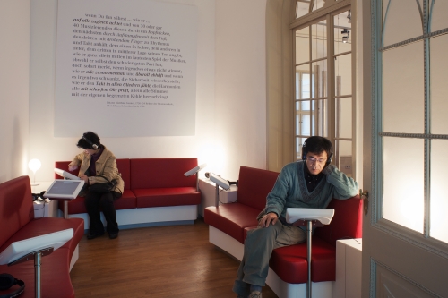 Listening studio. Photo: Jens Volz