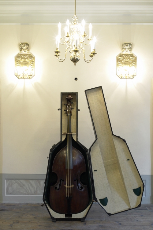 Violone by Leonhardt Pradter, 1672 Ev.-luth. Kirchgemeinde St. Nikolai – St. Johannis, Leipzig