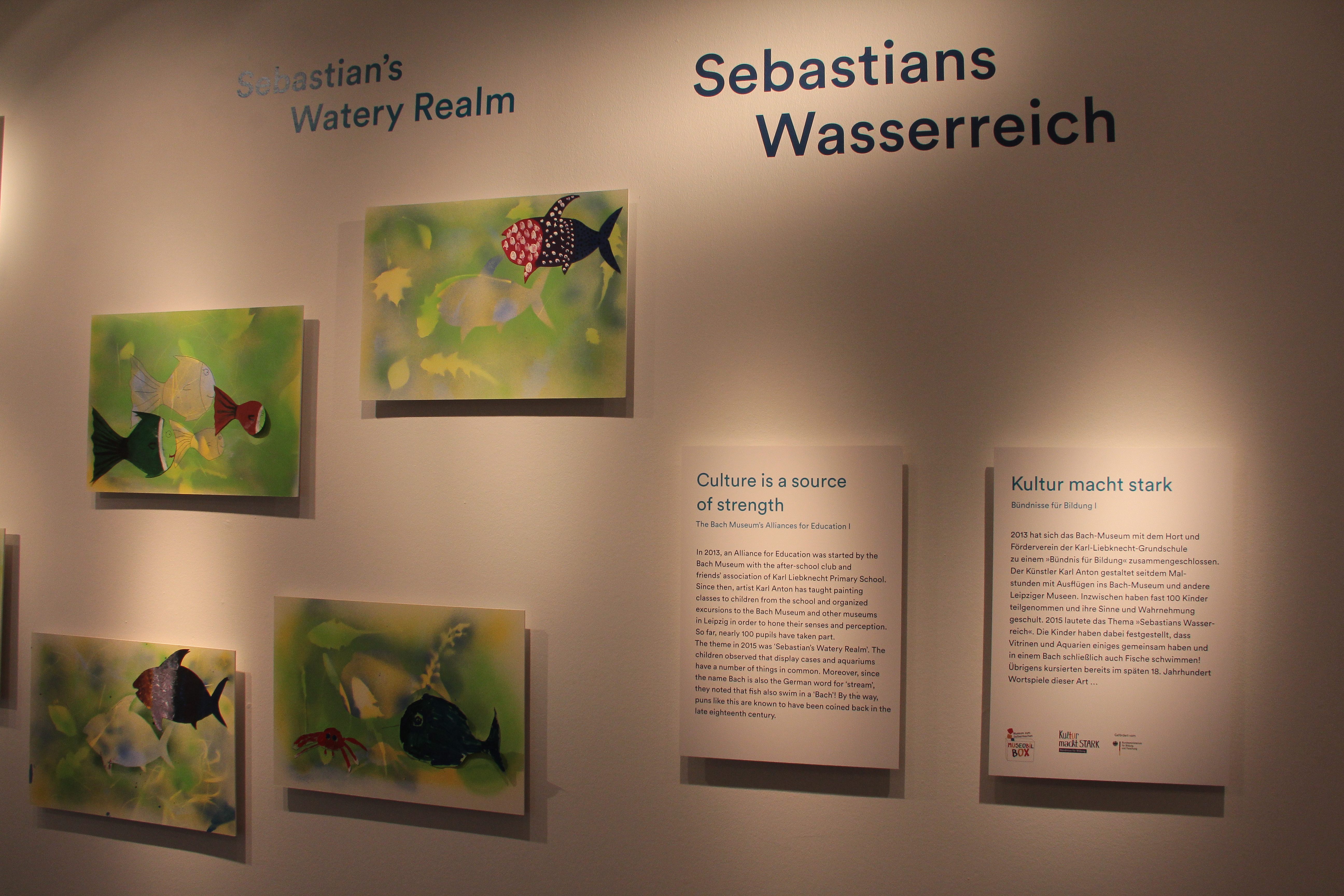 Bilder einer Ausstellung: Sebastians Wasserreich