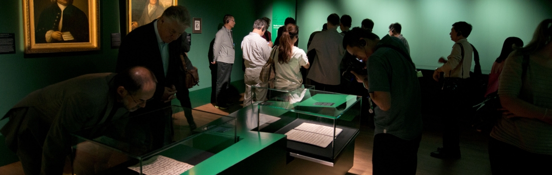 Second-largest stock of Bach originals in the world The »Treasure Room« of the Leipzig Bach Museum