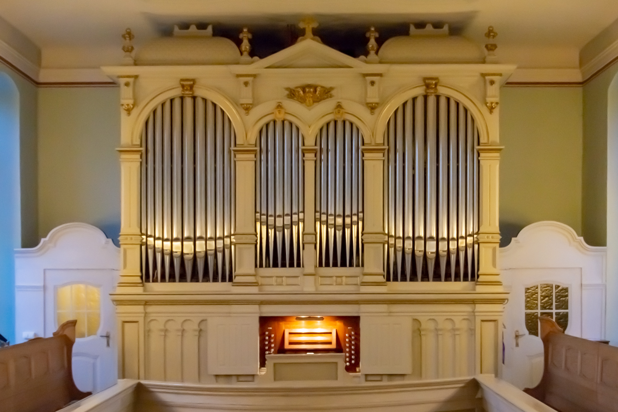 Orgel von Gottfried Hildebrand · Foto: Tobias Dittfach