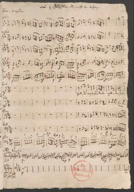 Elias N. Kulukundis Collection, deposit Leipzig Bach-Archive 