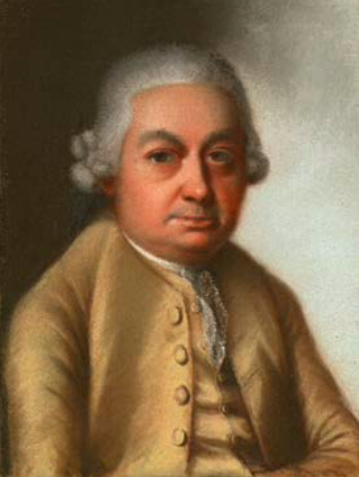 Carl Philipp Emanuel Bach (1714 – 1788) Pastel by Johann Philipp Bach, probably 1773/74
