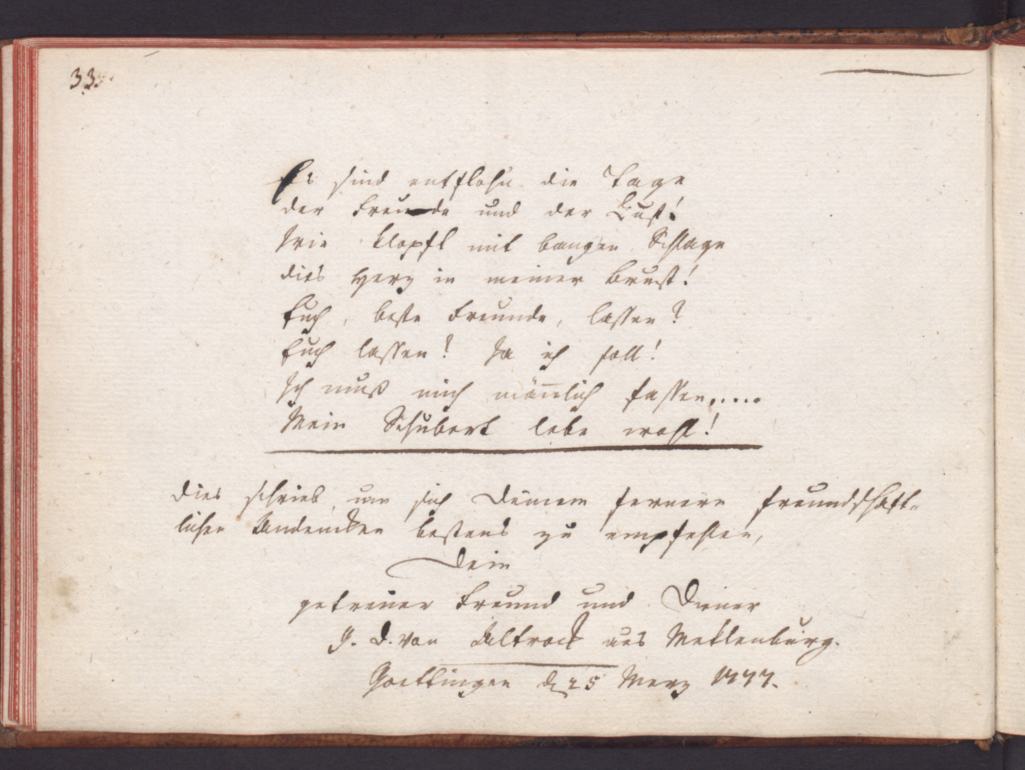 From the Kulukundis collection: Carl Philipp Emanuel Bach »Patronis autoribus«