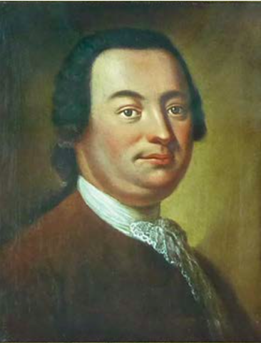 Johann Christoph Friedrich Bach (1732 – 1795) Oil painting by Georg David Matthieu, 1774
