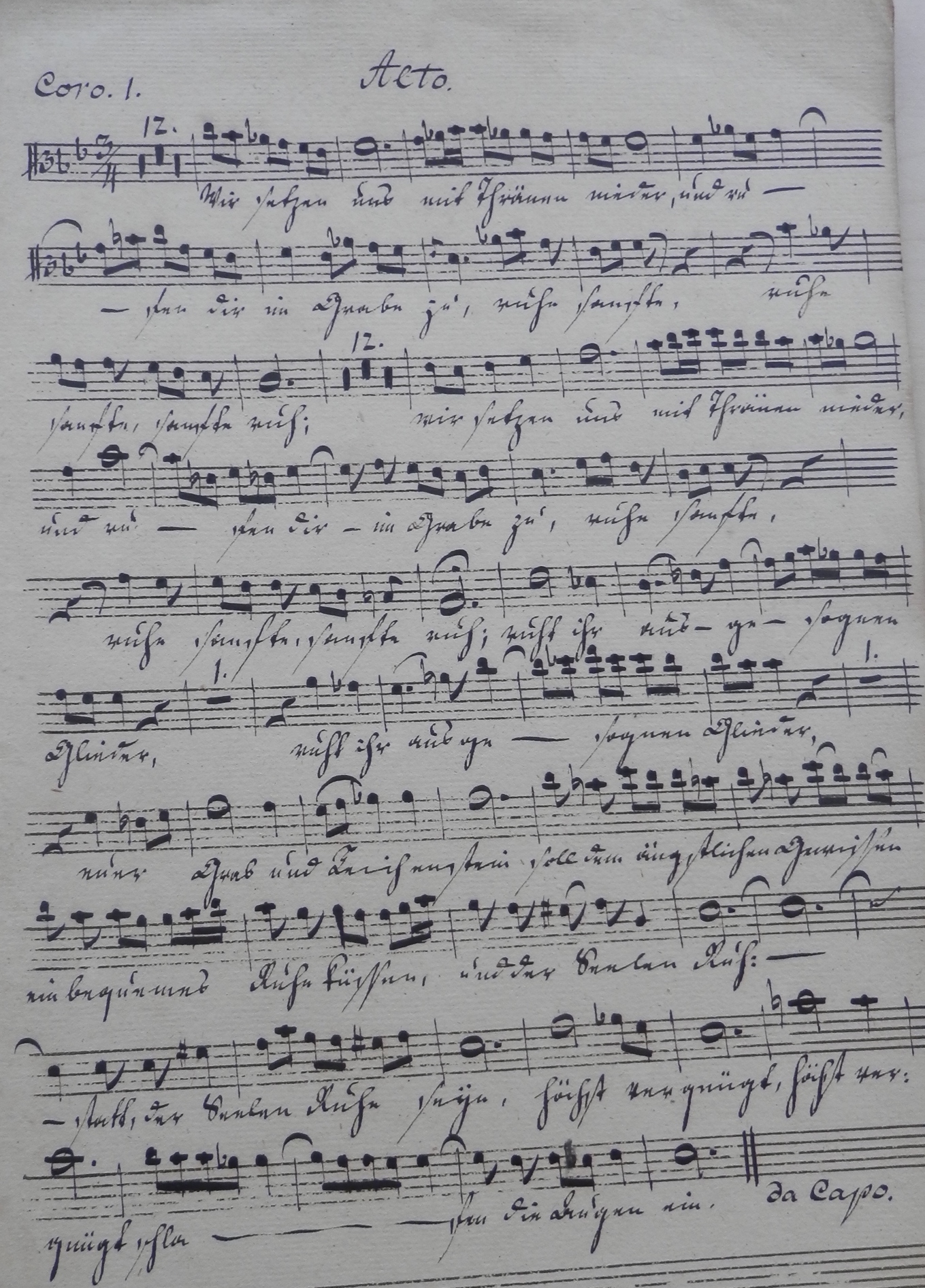 Closing Chorus »We sit down in tears« from St Matthew Passion BWV 244