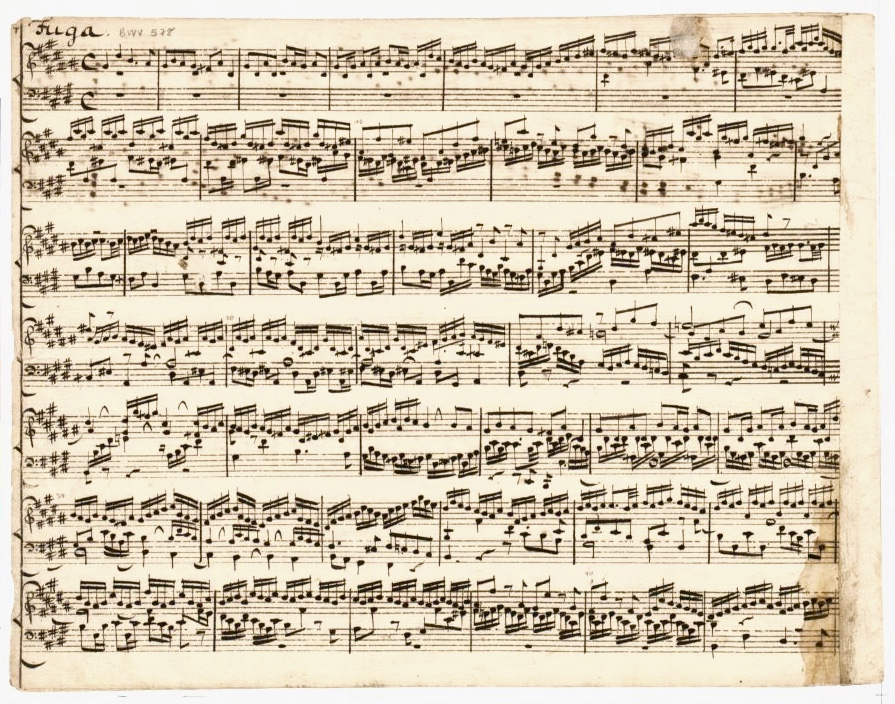 Bearbeitet und transponiert von Leonhard Scholz, Sammlung Scholz im Bach-Archiv Leipzig